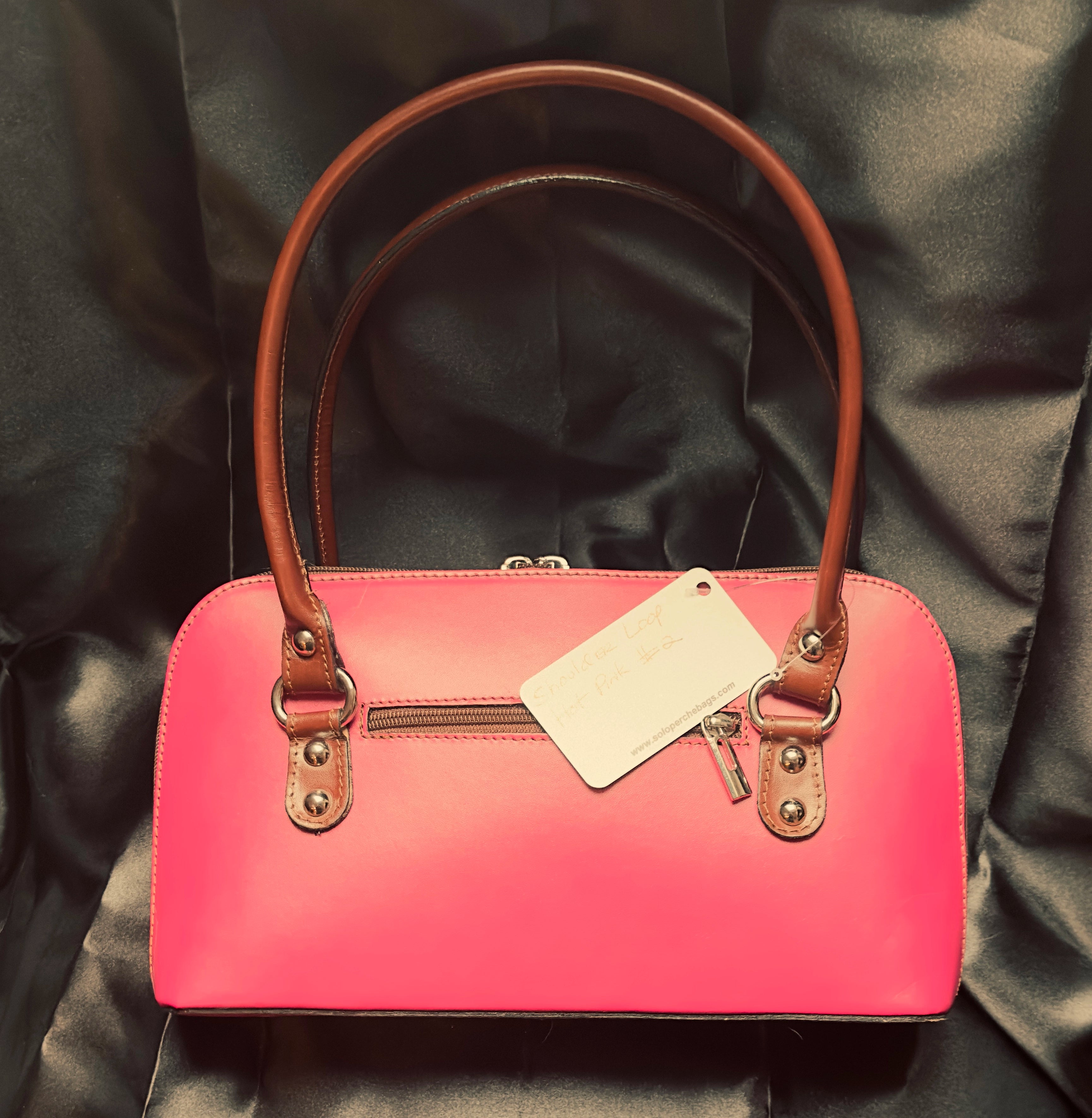 Shoulder Loop Bag Hot Pink #2 – Solo Perché