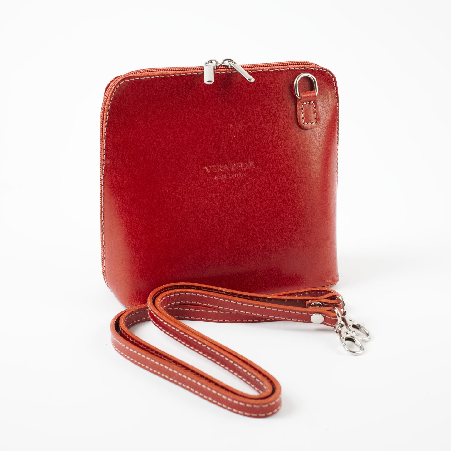 Artimino Tan Brown Crossbody Bag Italian Leather Solo Perché