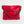 Load image into Gallery viewer, Cannara Red Italian Leather Shoulder Tote Solo Perché Bag
