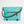Load image into Gallery viewer, Cannara Teal Italian Leather Shoulder Tote Solo Perché Bag
