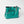 Load image into Gallery viewer, Ferrara Teal Italian Leather Cross Body Bag Solo Perché Bags
