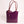Load image into Gallery viewer, Varese Purple Brown Italian Leather Shoulder Backpack Solo Perché Bags
